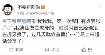 虎牙王者主播爆料视频大全,揭秘游戏幕后精彩瞬间 第1张 虎牙王者主播爆料视频大全,揭秘游戏幕后精彩瞬间 第1张